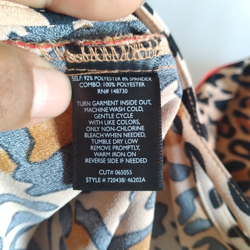 Eci New York Leopard Print Jumpsuit - image 7